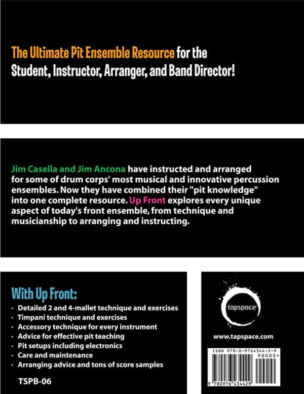 Up Front (back cover) Up Front (back cover)