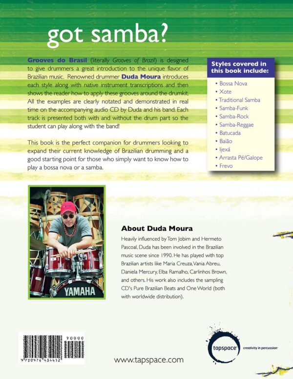 es do Brasil (back cover) Grooves do Brasil (back cover)