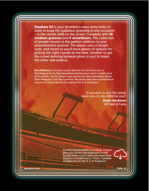 Stadium 54 (back cover) Stadium 54 (back cover)