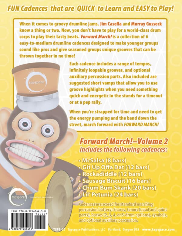 Forward March, vol. 2 - back cover Forward March, vol. 2 - back cover
