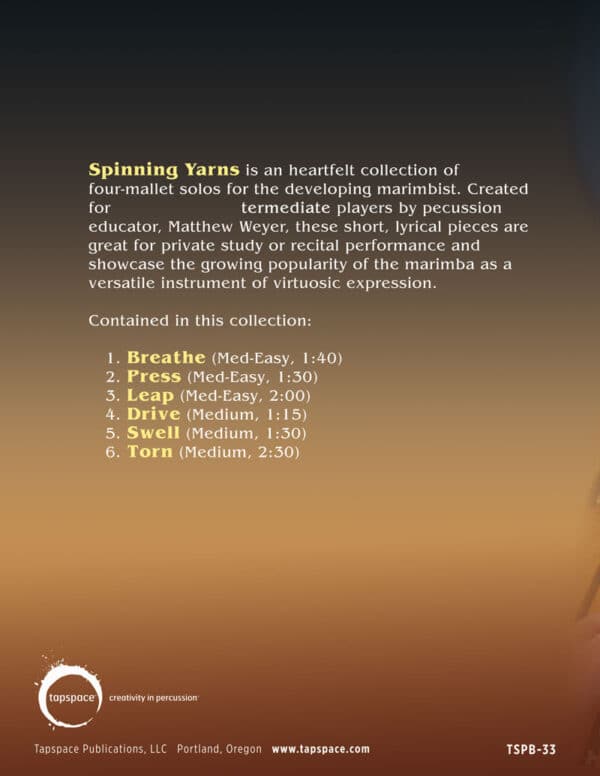 Spinning Yarns - back cover Spinning Yarns - back cover