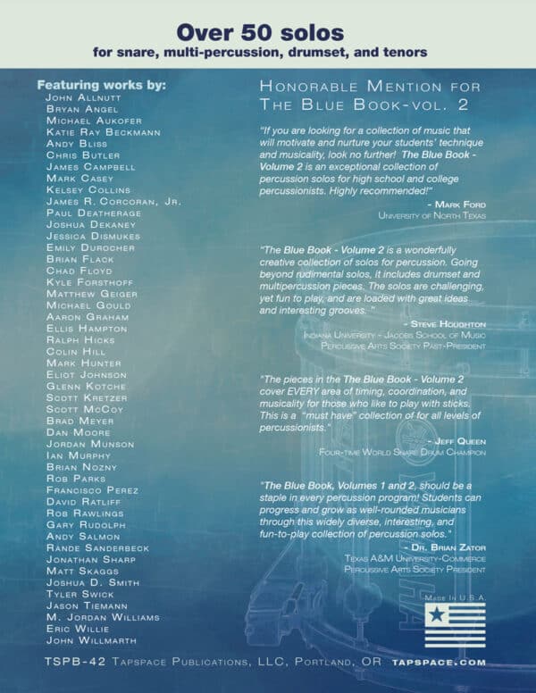 Blue Book - Volume 2, The - back cover Blue Book - Volume 2, The - back cover