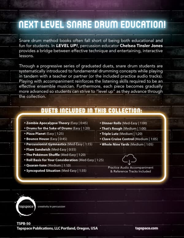 Level Up! - back cover Level Up! - back cover