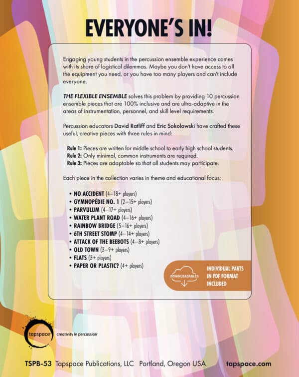 Flexible Ensemble, The - back cover Flexible Ensemble, The - back cover