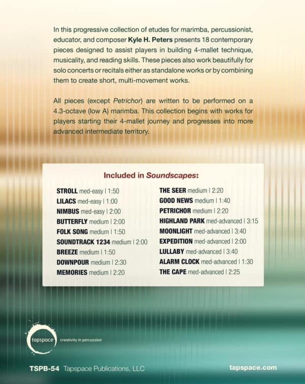 Soundscapes - back cover Soundscapes - back cover