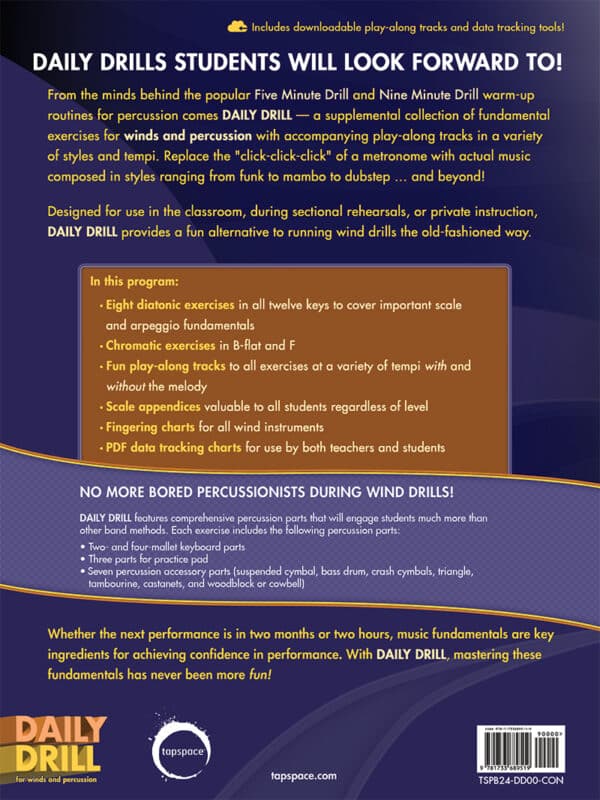 DAILY DRILL - Conductor Back Cover DAILY DRILL - Conductor Back Cover